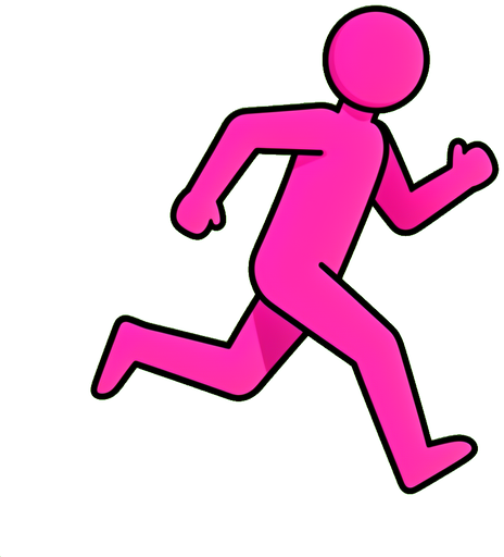 Pink Guy / Pink Guy Running
