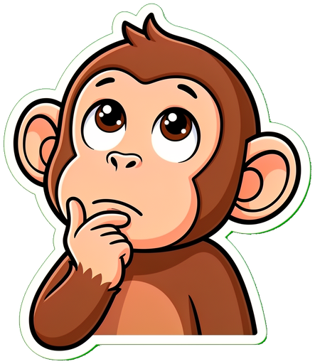Pondering Monkey